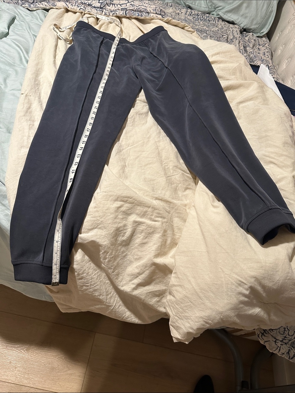 Athleta Slate Gray Slim Track Joggers